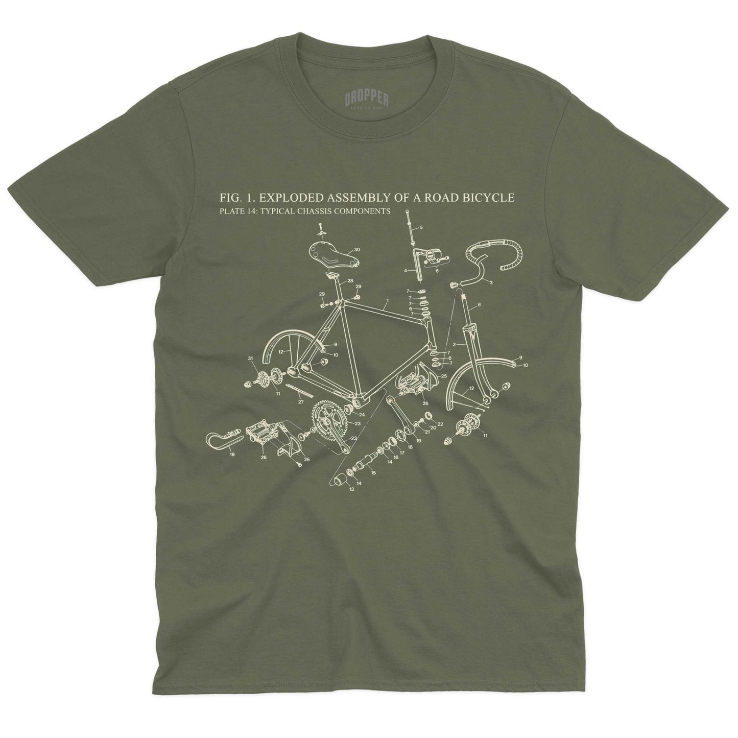 Exploded Drawing T-Shirt