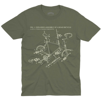 Exploded Drawing T-Shirt