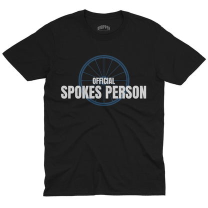 Spokes Person T-Shirt Black