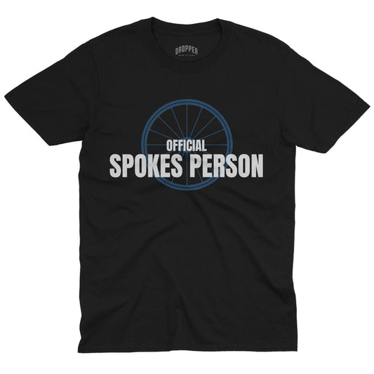 Spokes Person T-Shirt Black