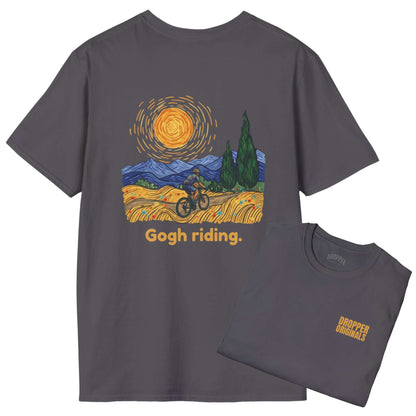 Gogh Riding [Back Print] T-Shirt