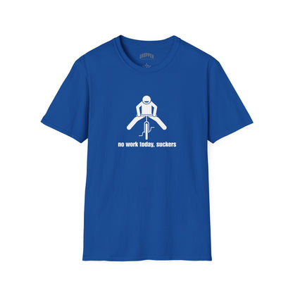 No Work Today T-Shirt Royal