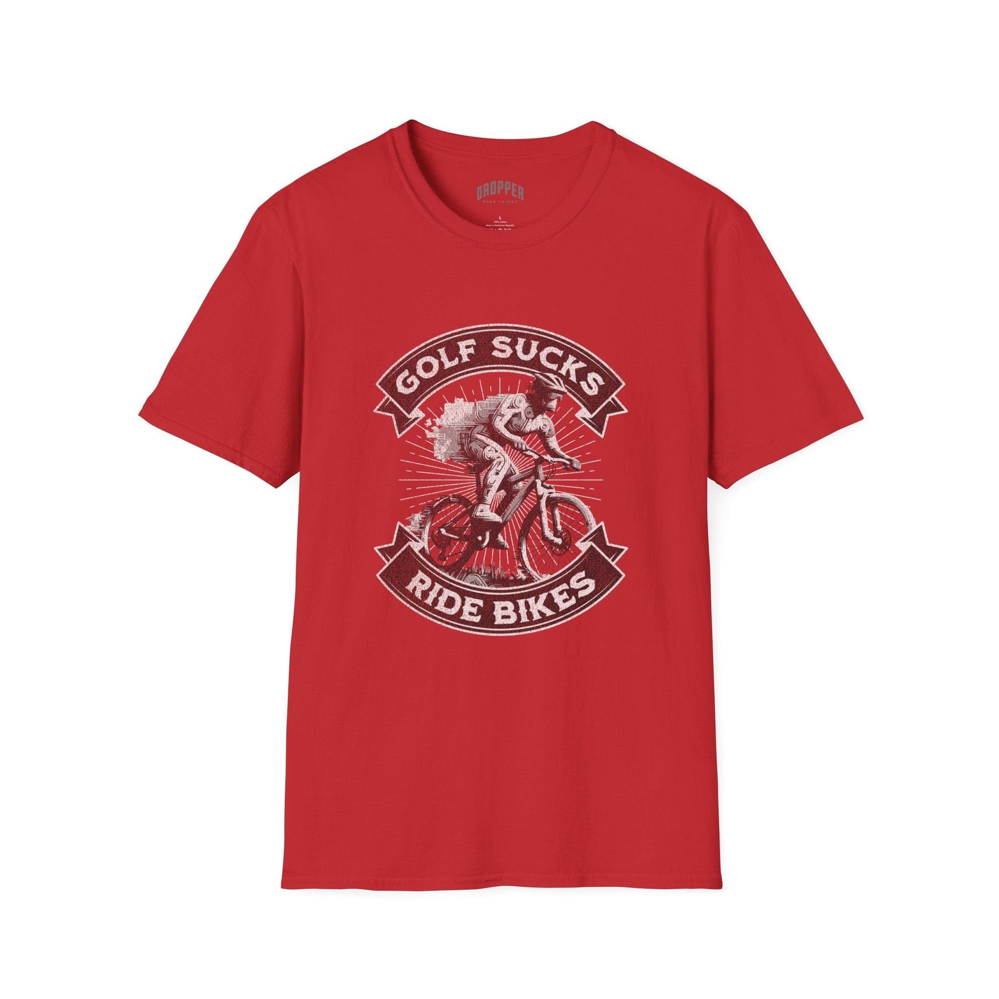 Golf Sucks T-Shirt Red
