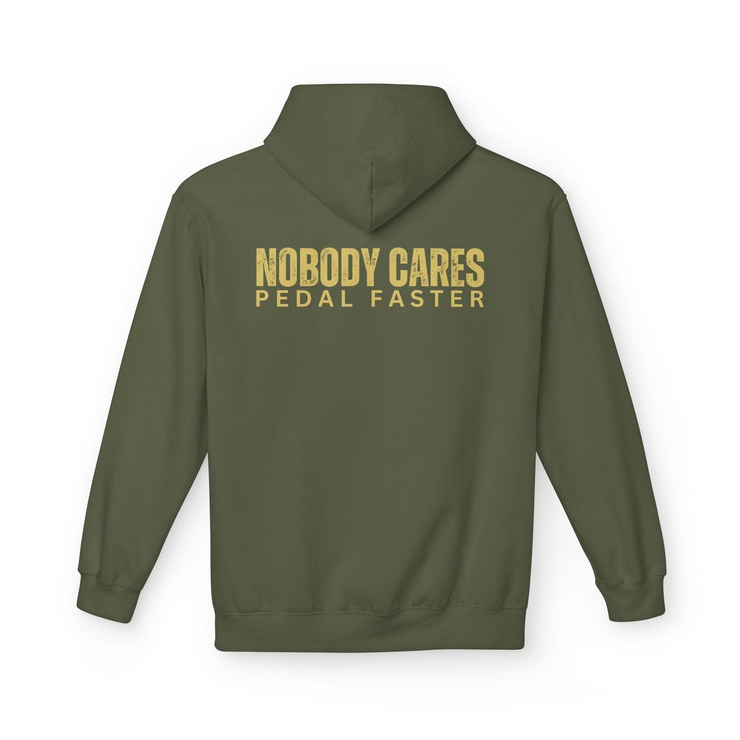 Pedal Faster Hoodie Military Green
