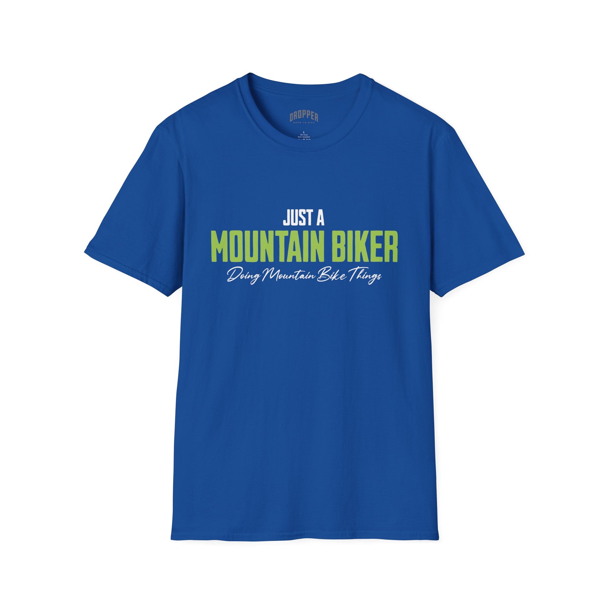 Just a Mountain Biker T-Shirt Royal