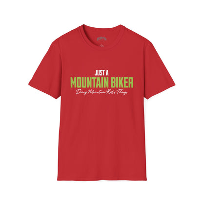 Just a Mountain Biker T-Shirt Red