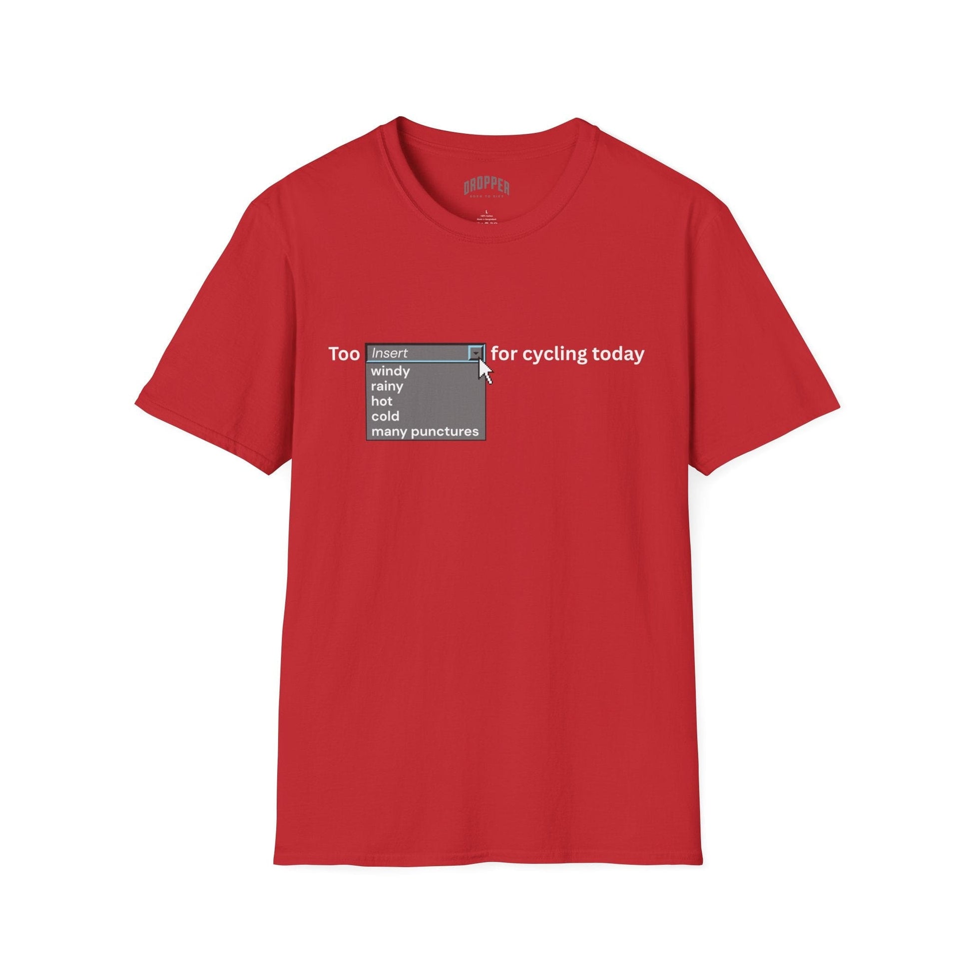 Excuses T-Shirt Red