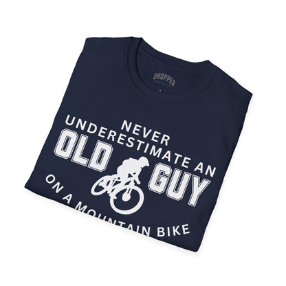 Never Underestimate An Old Guy MTB T-Shirt