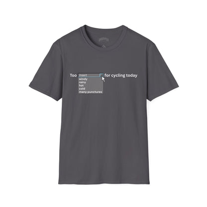 Excuses T-Shirt Charcoal