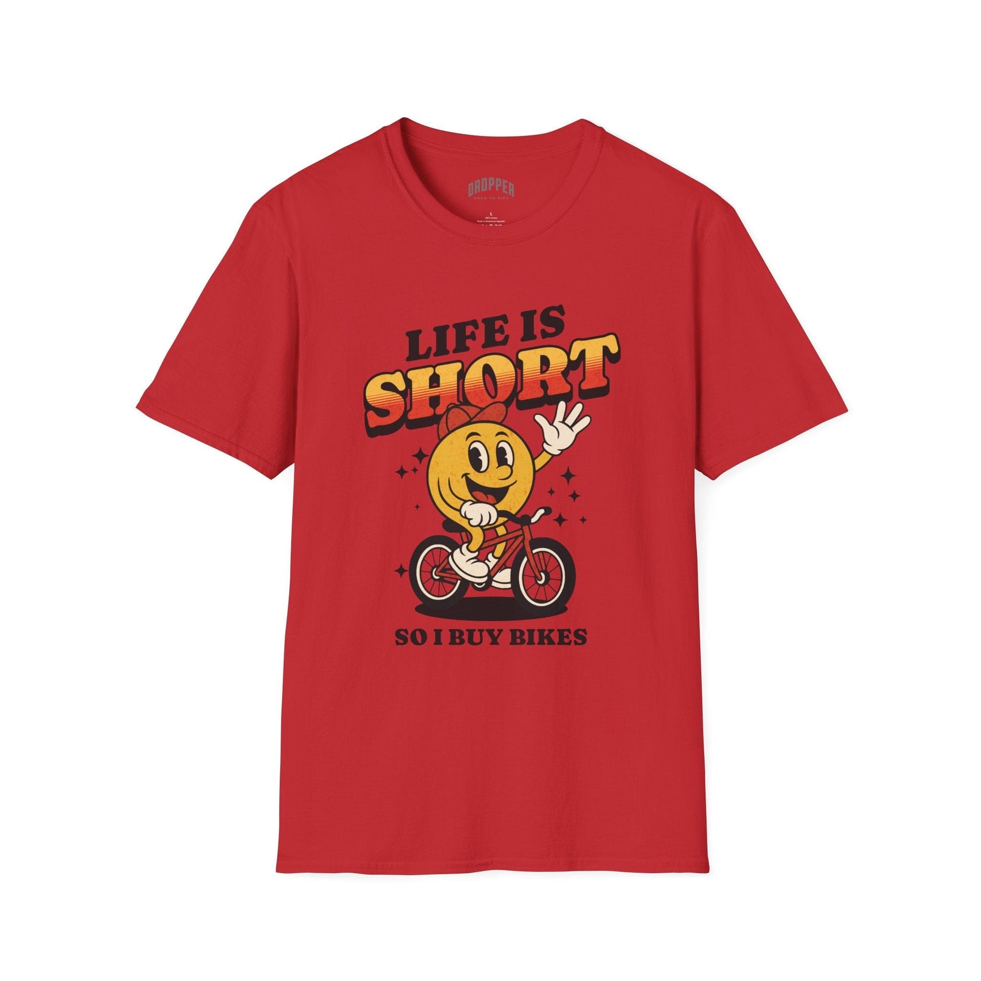 Life Is Short T-Shirt Red