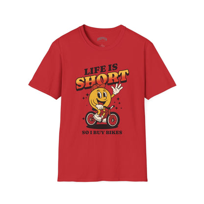 Life Is Short T-Shirt Red