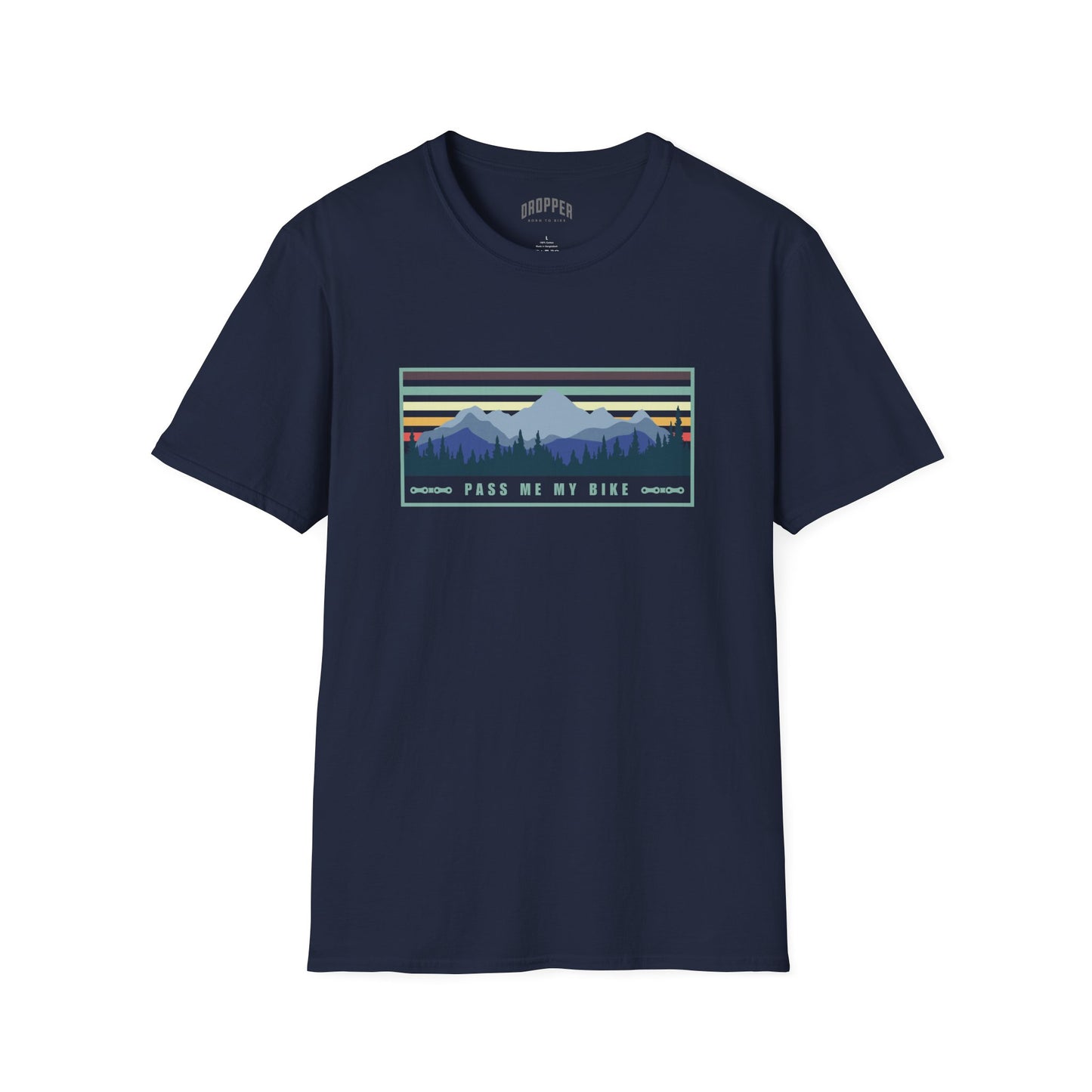 Pass My Bike T-Shirt Navy