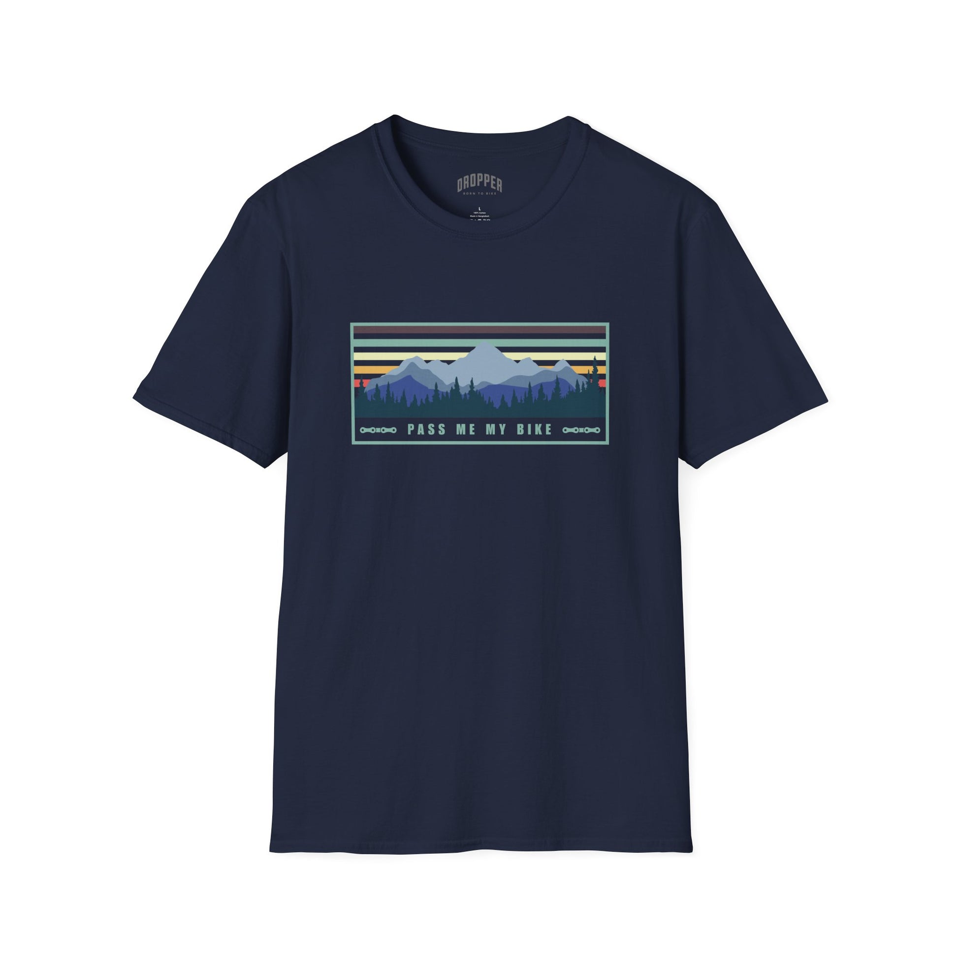Pass My Bike T-Shirt Navy