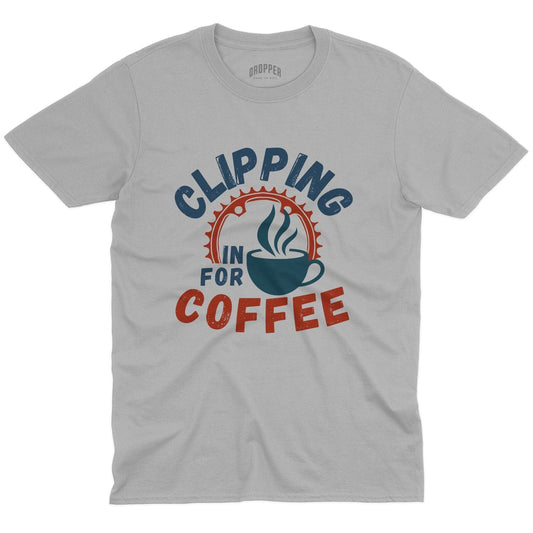 Clipping In For Coffee T-Shirt