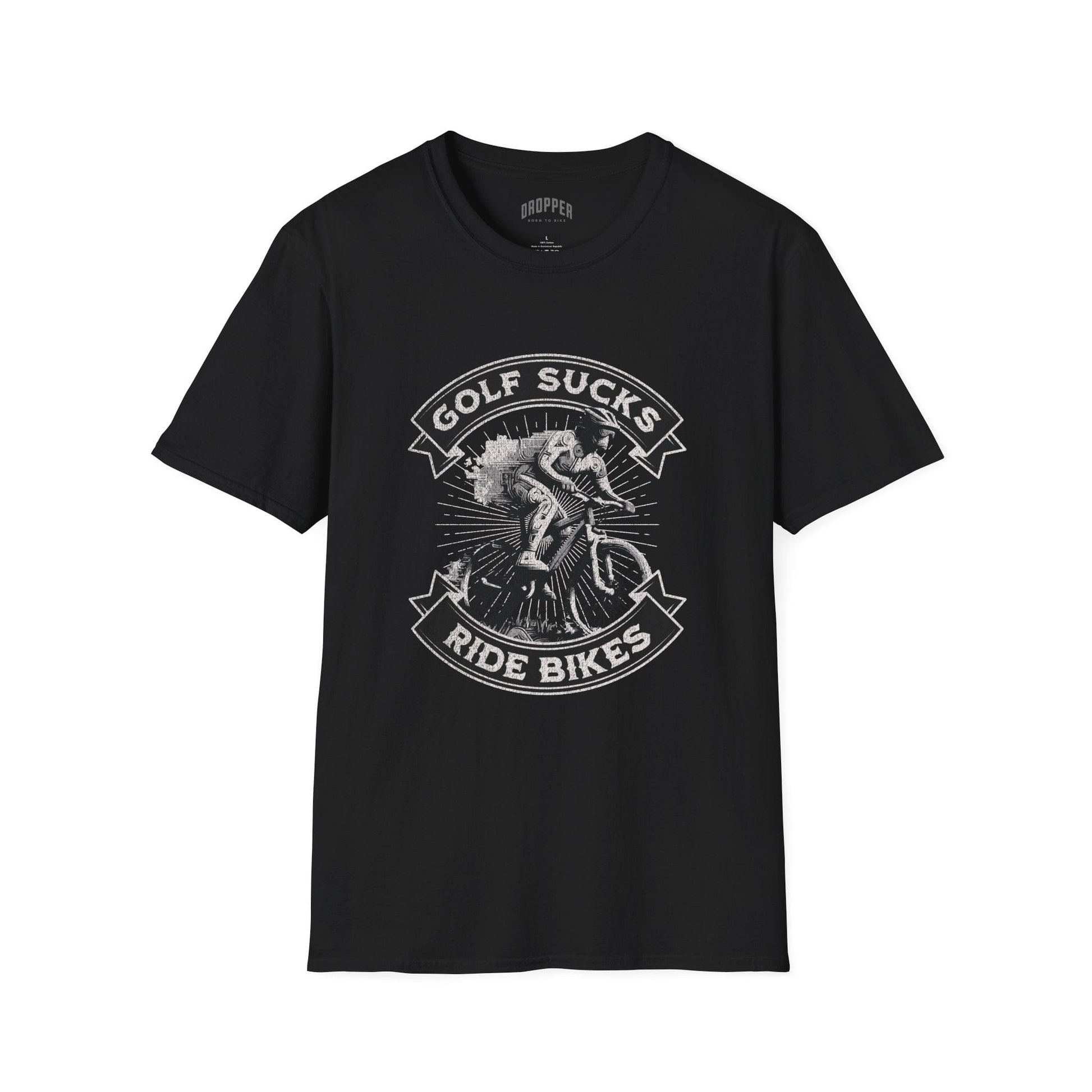 Golf Sucks T-Shirt Black