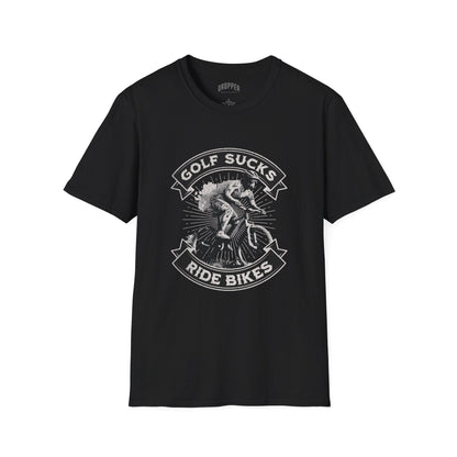 Golf Sucks T-Shirt Black