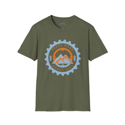 Pedal More, Worry Less T-Shirt