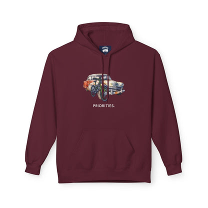 Priorities [MTB] Hoodie Maroon