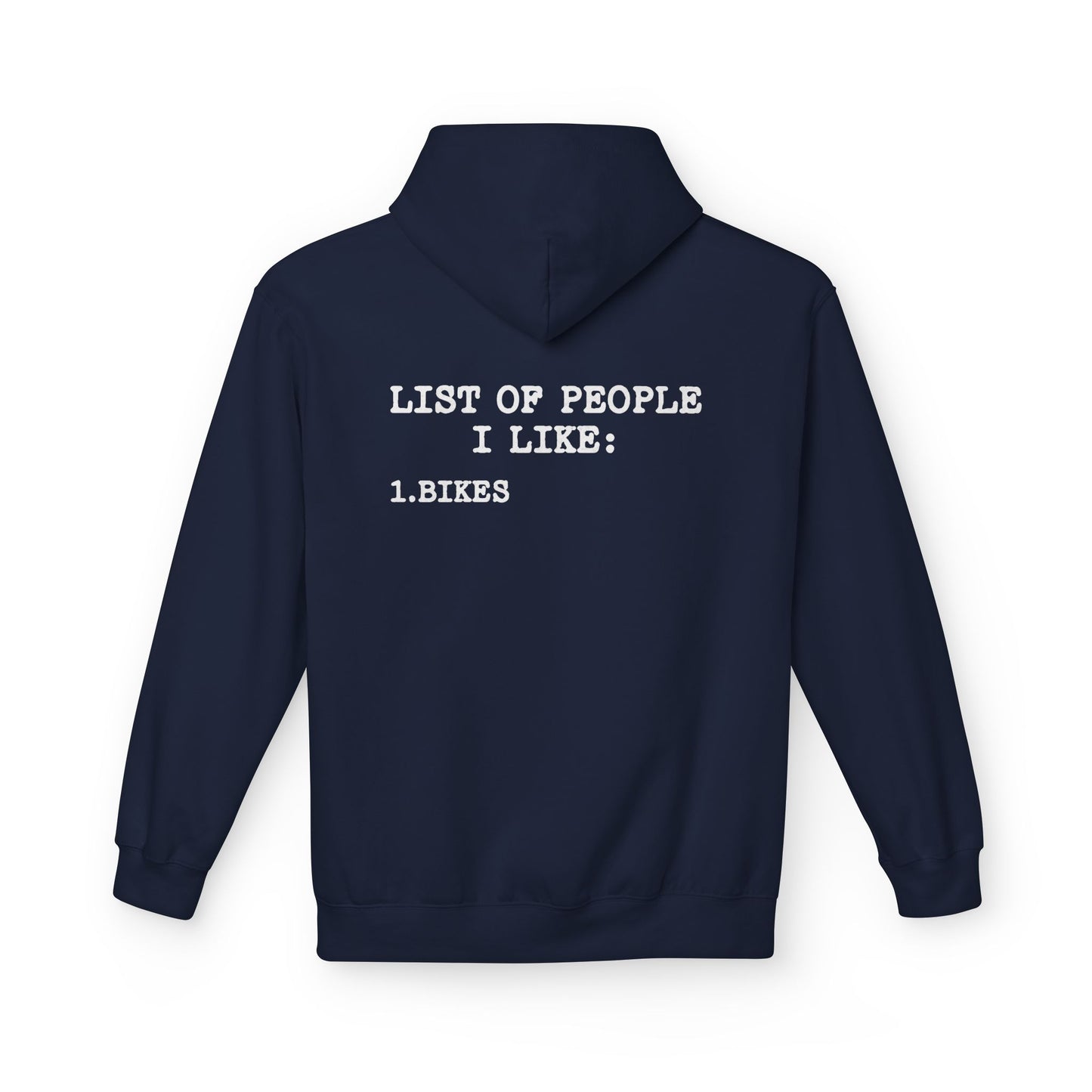 People I Like Hoodie Navy