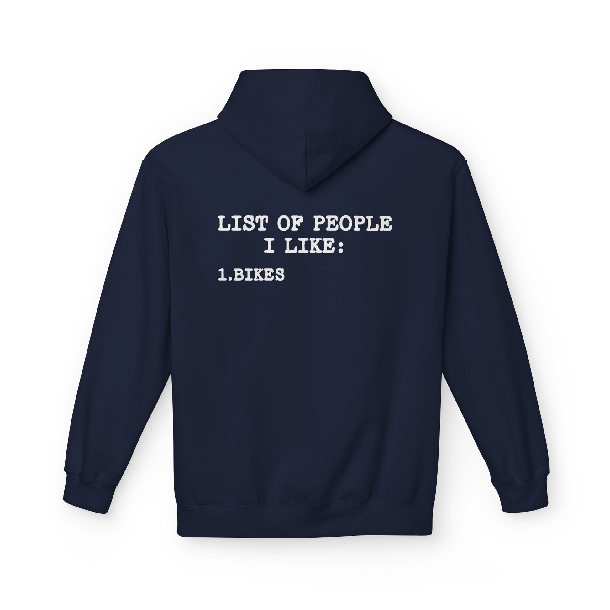 People I Like Hoodie Navy