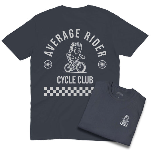 Average Rider Club [Back Print] T-Shirt