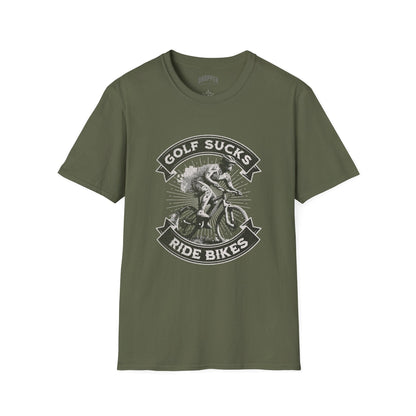 Golf Sucks T-Shirt Military Green
