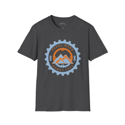 Pedal More, Worry Less T-Shirt