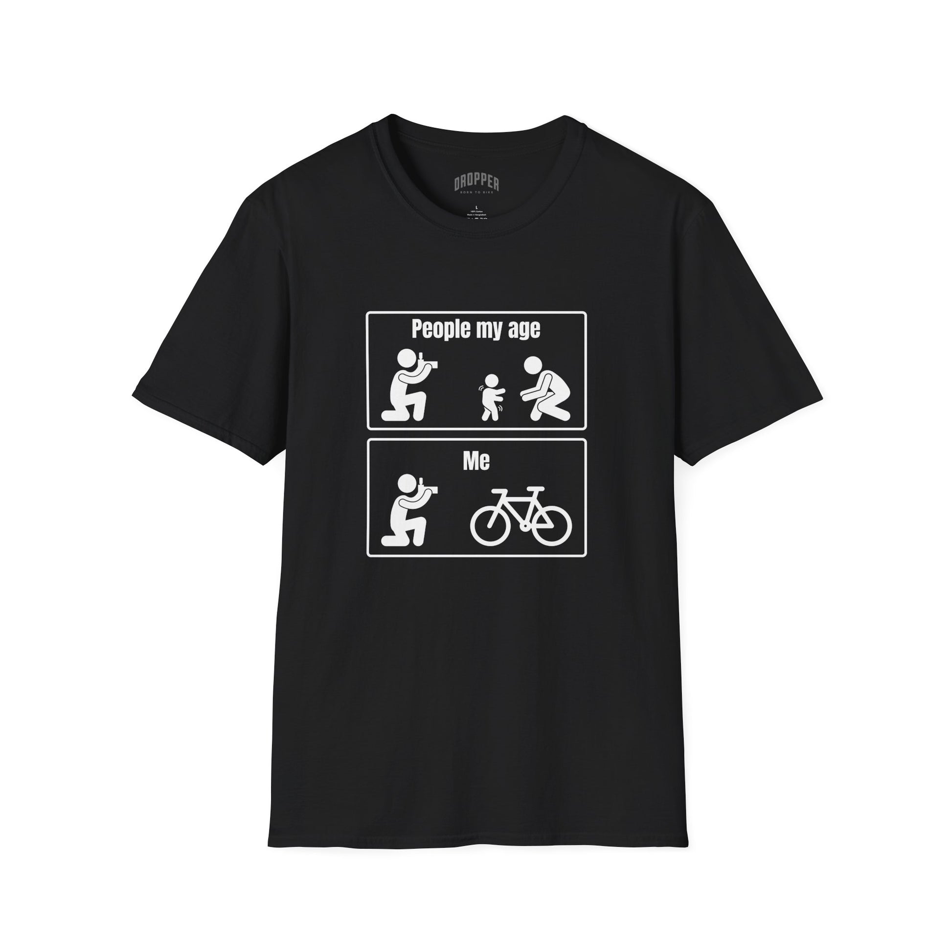 People My Age T-Shirt Black