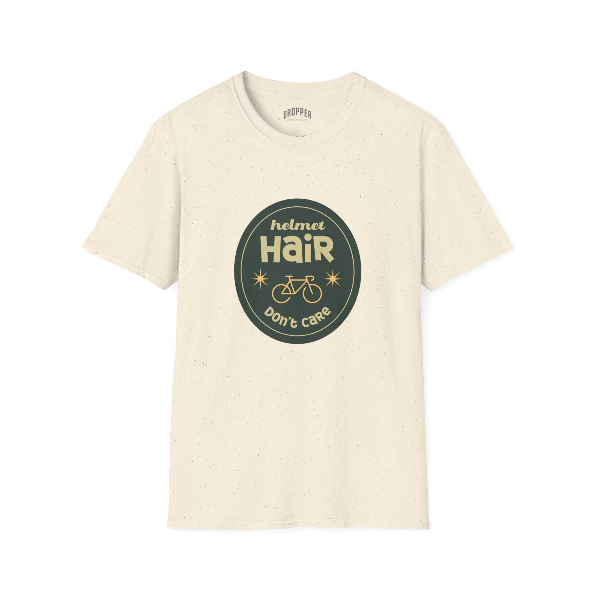 Helmet Hair T-Shirt Natural
