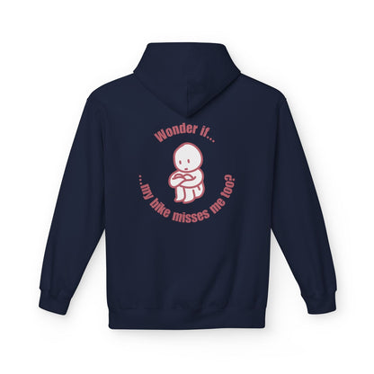 My Bike Misses Me Hoodie Navy
