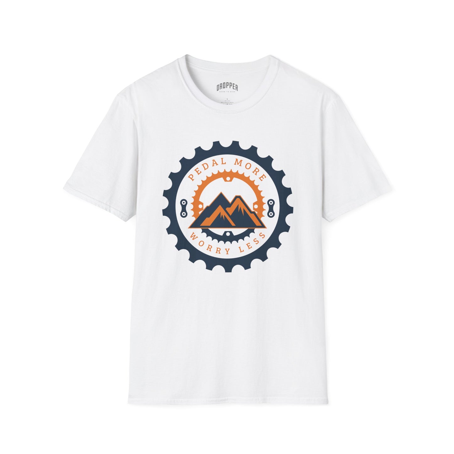 Pedal More, Worry Less T-Shirt