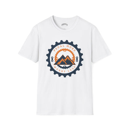 Pedal More, Worry Less T-Shirt