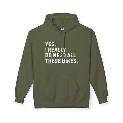 Really Need Bikes Hoodie