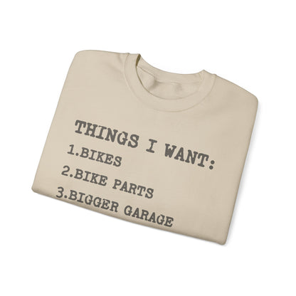 Things I Want Sweatshirt