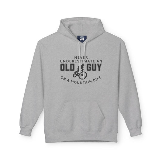 Never Underestimate An Old Guy MTB Hoodie Sport Grey