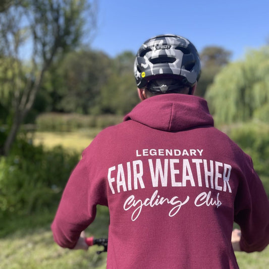 Fair Weather Club Hoodie Maroon