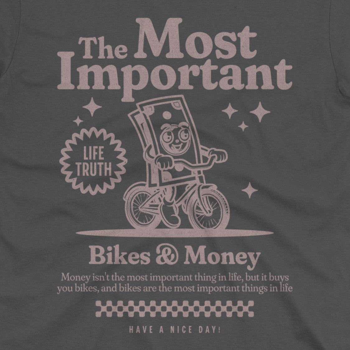 Bikes & Money T-Shirt