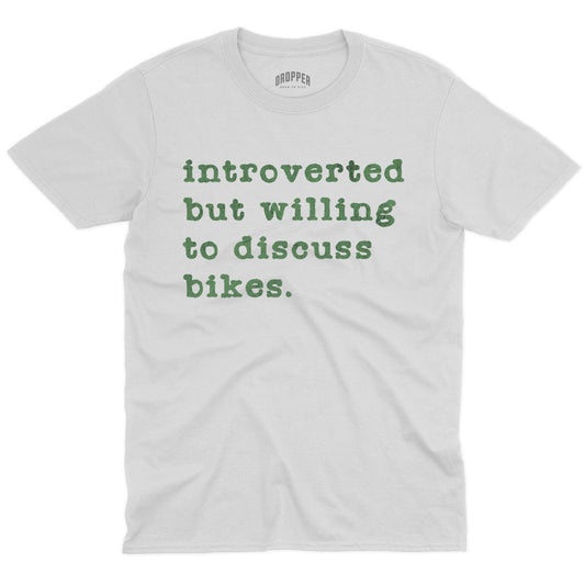 Willing To Discuss Bikes T-Shirt